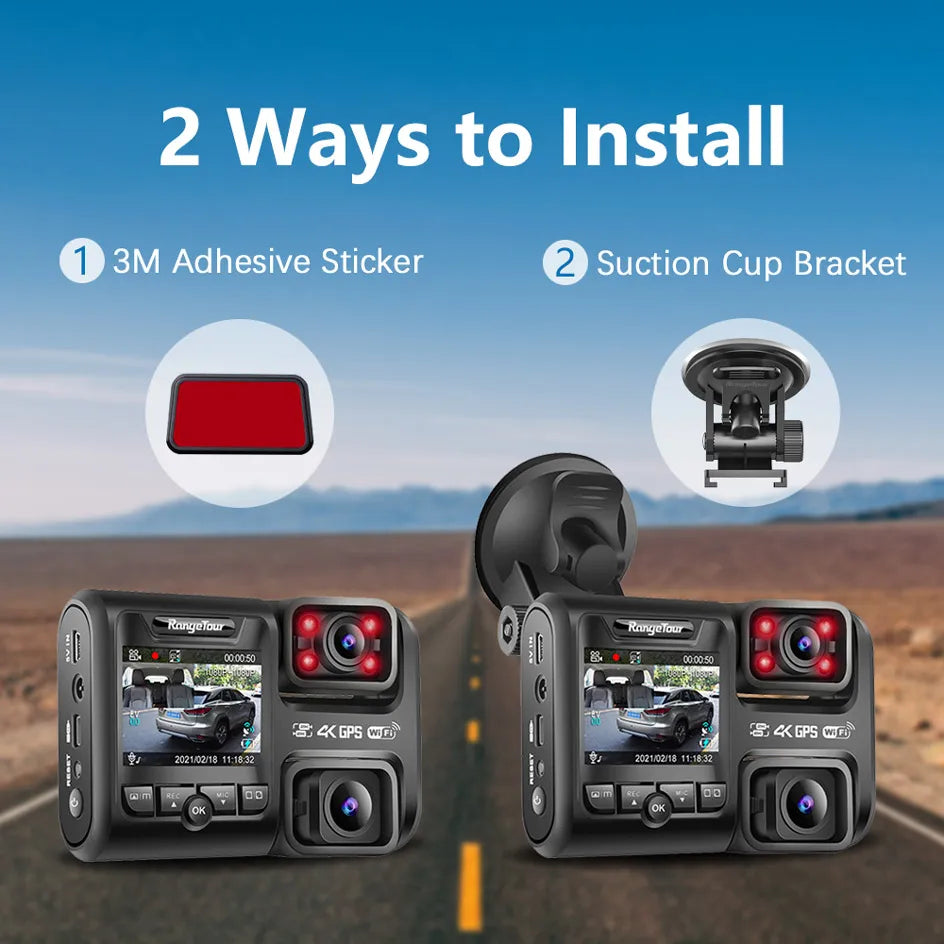 GPS Dual Lens DashCam Recorder