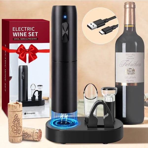 Automatic Wine Bottle Opener Kit