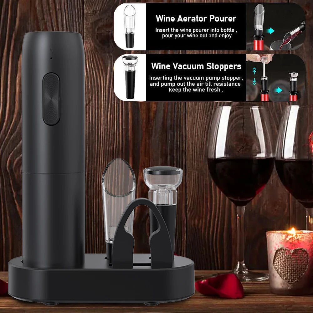 Automatic Wine Bottle Opener Kit