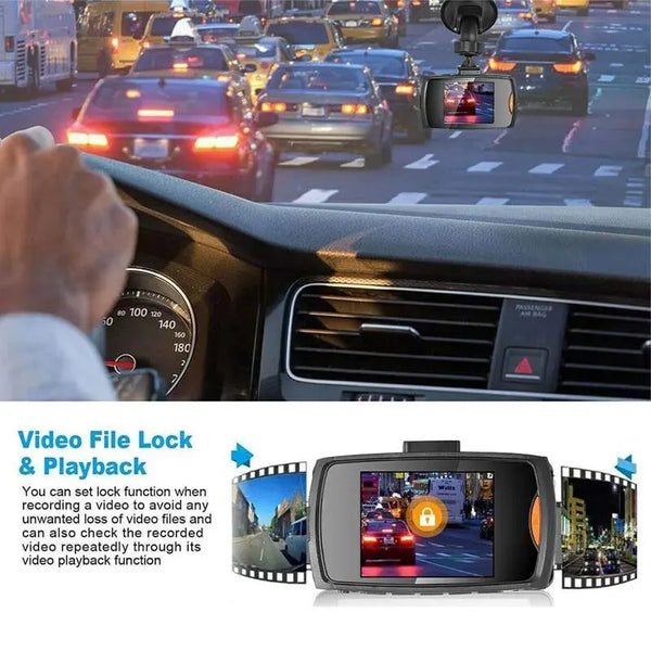 Dashcam with Wide Angle & Night Vision