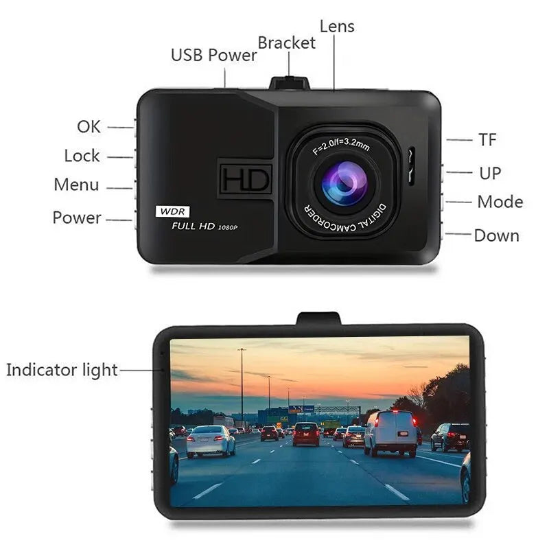 Hd Recording Dash Camera