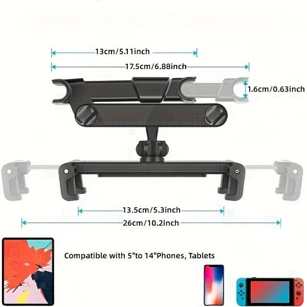 Headrest Car Devices Holder