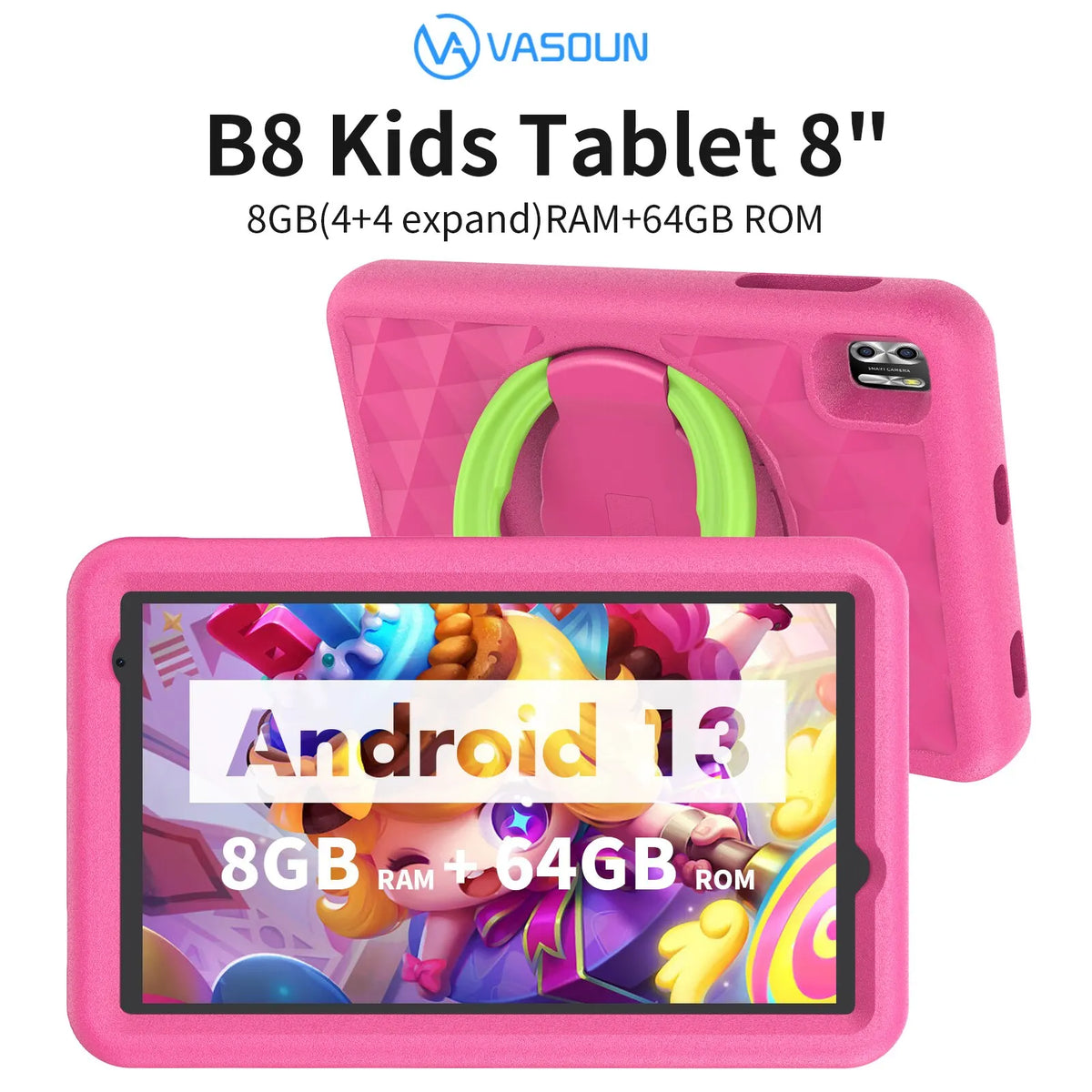 8-Inch SmartKidz Learning Tablet